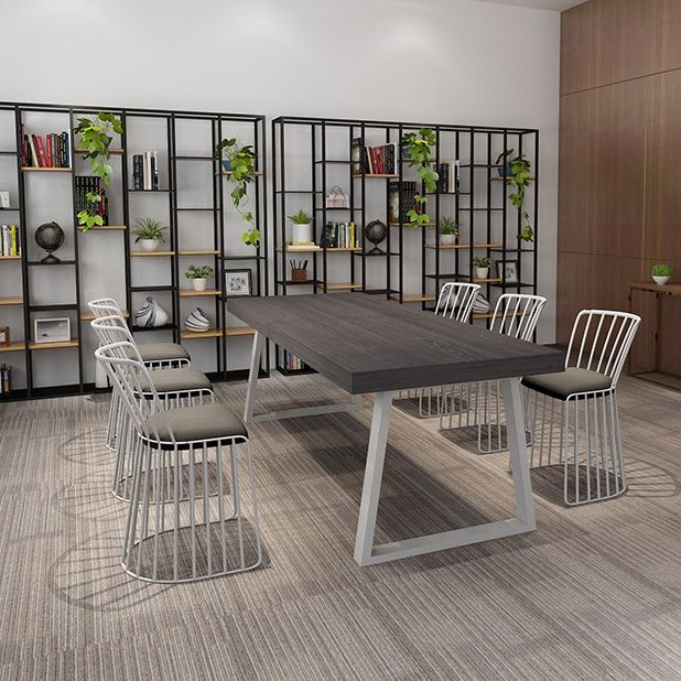 Traditionele luxe eettafel massief houten sledeonderstel eetkamermeubilair
