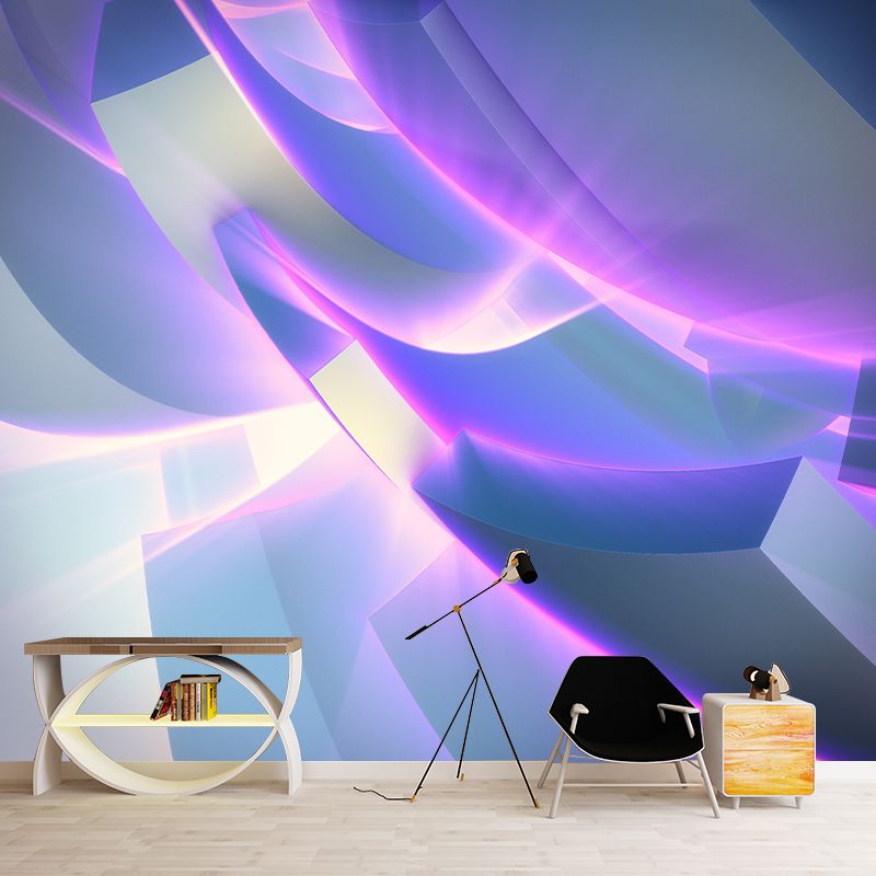 Illustration Mildew Resistant Mural Wallpaper Psychedelic Background Indoor Wall Mural