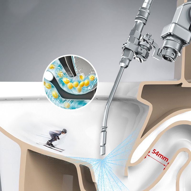 Traditional All-In-One Toilet Bowl Floor Mounted Urine Toilet for Bathroom