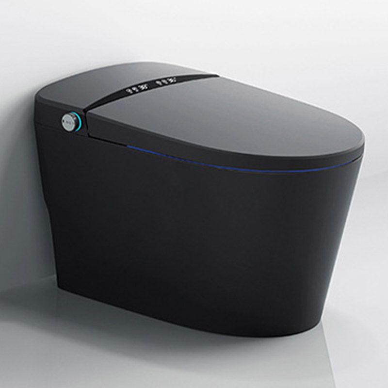 Modern Heated Seat Toilet ABS Floor Mounted Flush Toilet with Seat