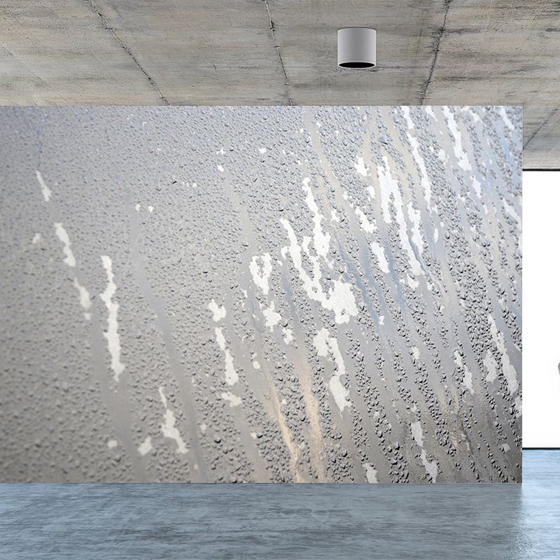 Rusty Metal Industrial Style Mural Wallpaper Stain Resistant Wall Art for Living Room