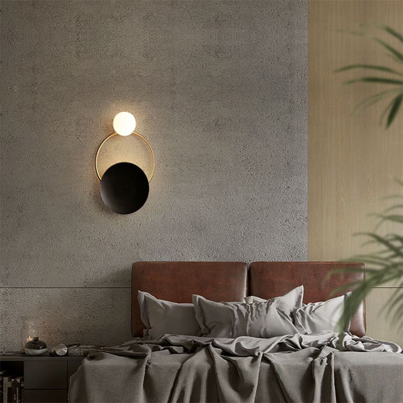 2 Light Unique Shape Wall Mounted Light Modern Sconce Light Fixture for Living Room