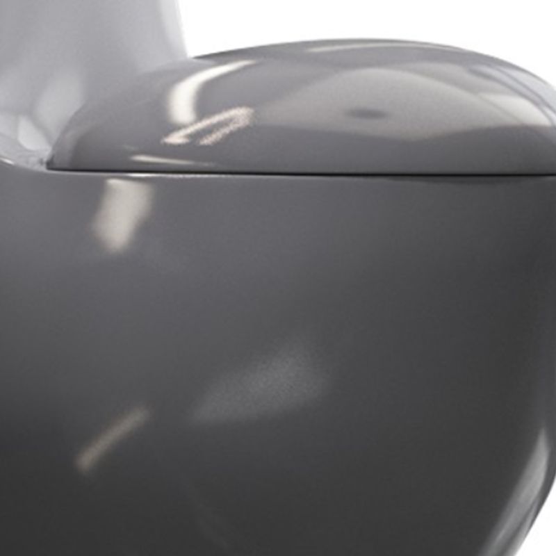 Modern Flush Toilet All-In-One Floor Mounted Porcelain Siphon Jet Urine Toilet