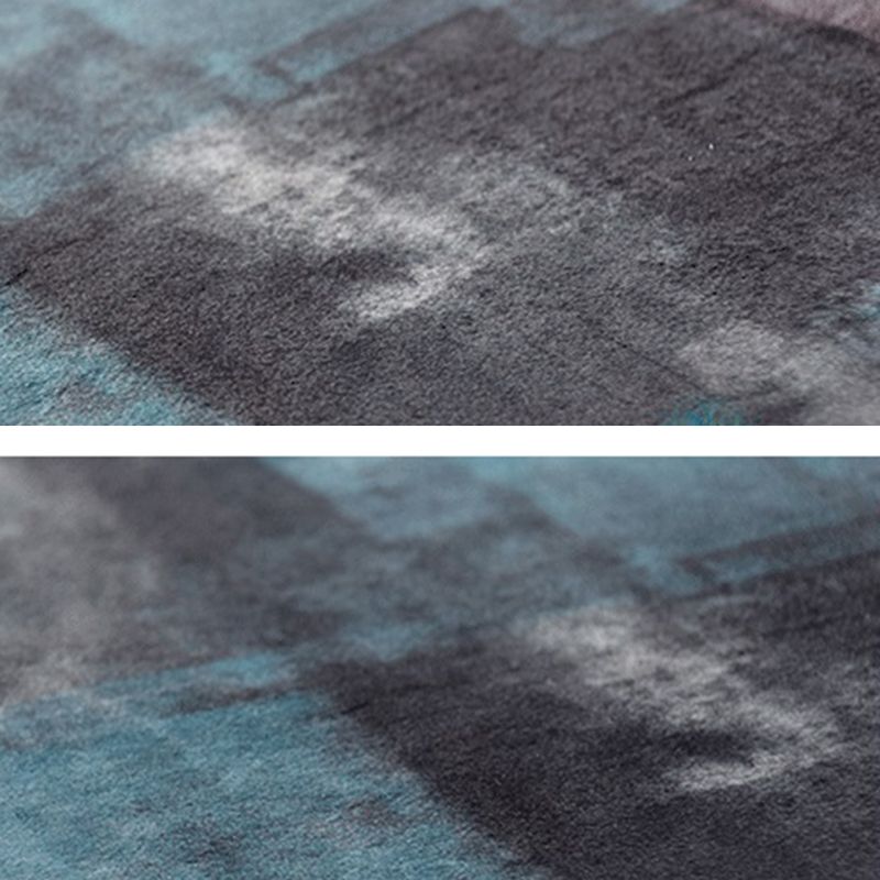 Abstract Pigment Printed Rug Individuality Modern Rug Anti-Slip Backing Carpet for Living Room