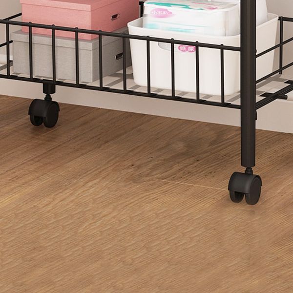 Buchhandelshandschel des zeitgenössischen Stils mit Casters Book Regal für Home Office Study Room