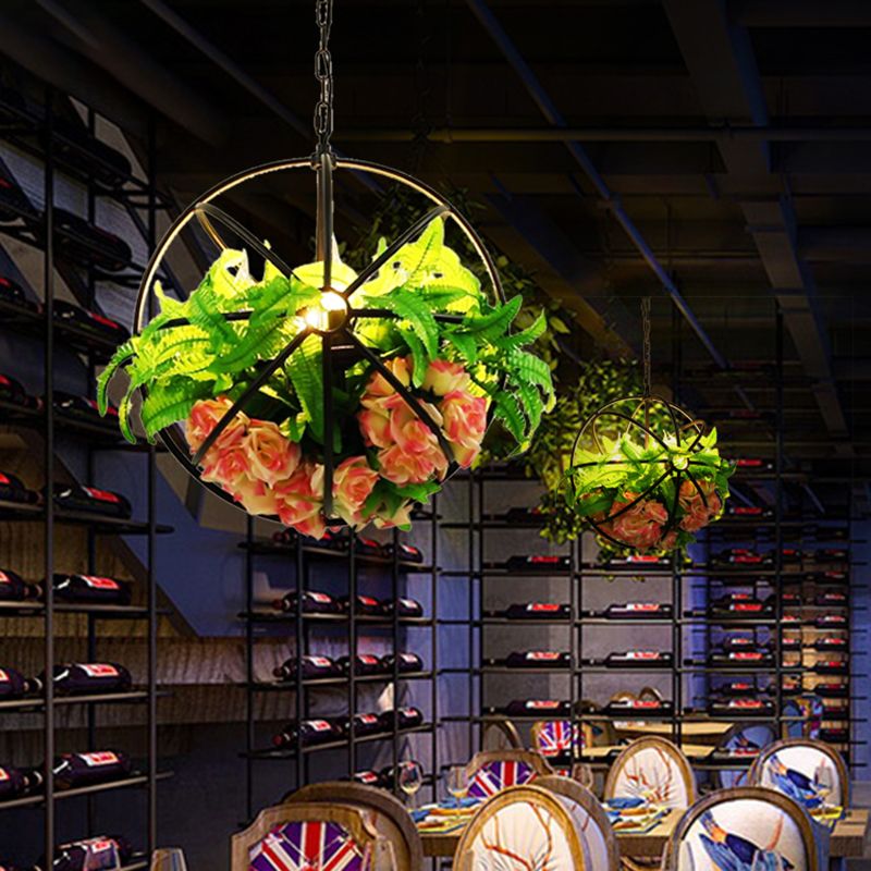 Lustre suspendu mondial antique 4 ampoules LED LED PENDANT LEMPRESS