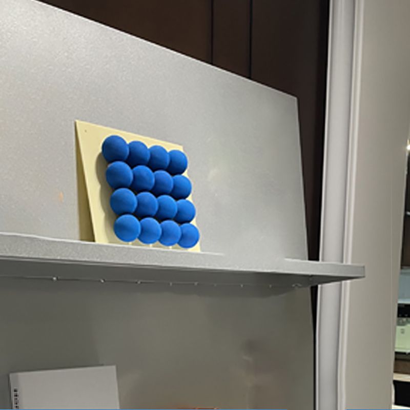 3 Shelf Metal Bookshelf Contemporary Shelves Included Bookcase in White and Silver