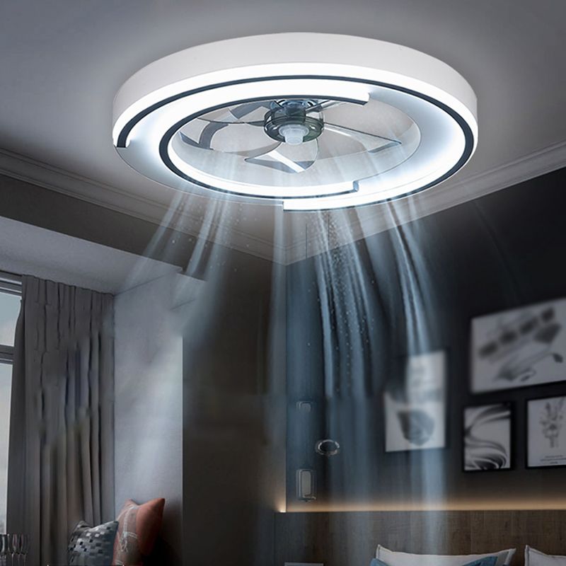 1 illuminazione a soffitto geometrico leggero in stile moderno lampada a montaggio a filo in metallo