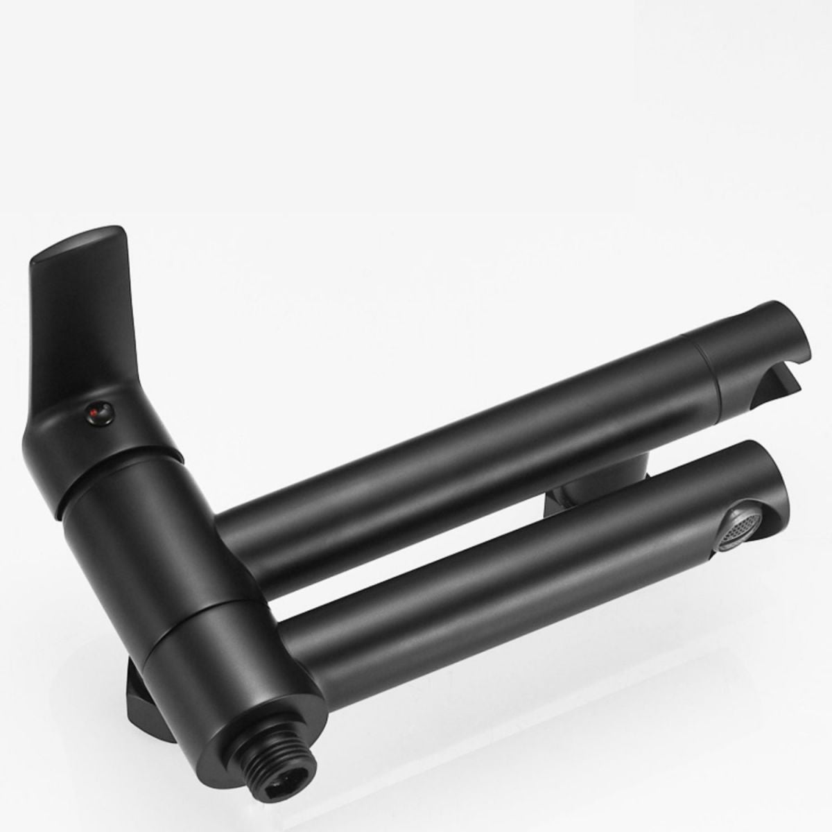 Swivel Spout Tub Faucet Trim Single Lever Handle Handshower Bath Filler with Shower Hose