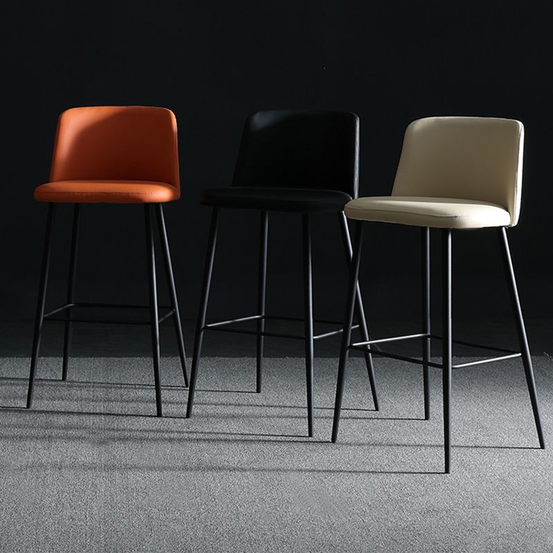 Modern Style Bar Stool Upholstered Bar Stools for Dining Room