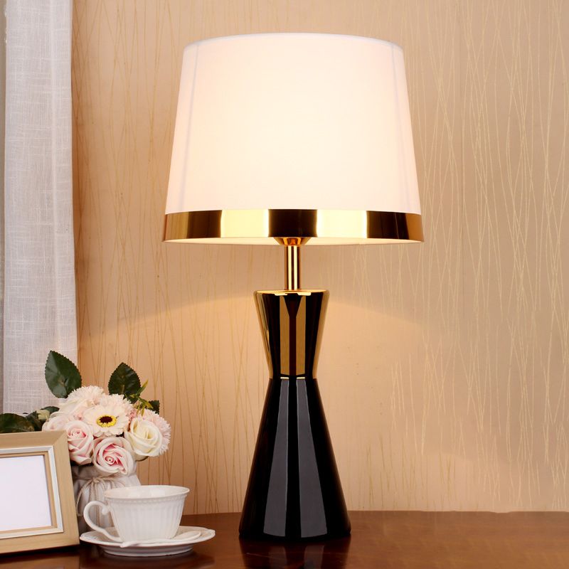 Contemporary Cone Table Lamp 1-Light Ceramics Table Light for Living Room