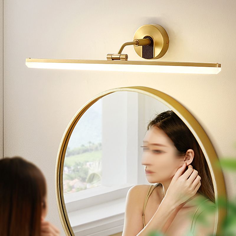 Modern LED Wall Sconce Metal Toilet Light Mirror Light Dresser Light