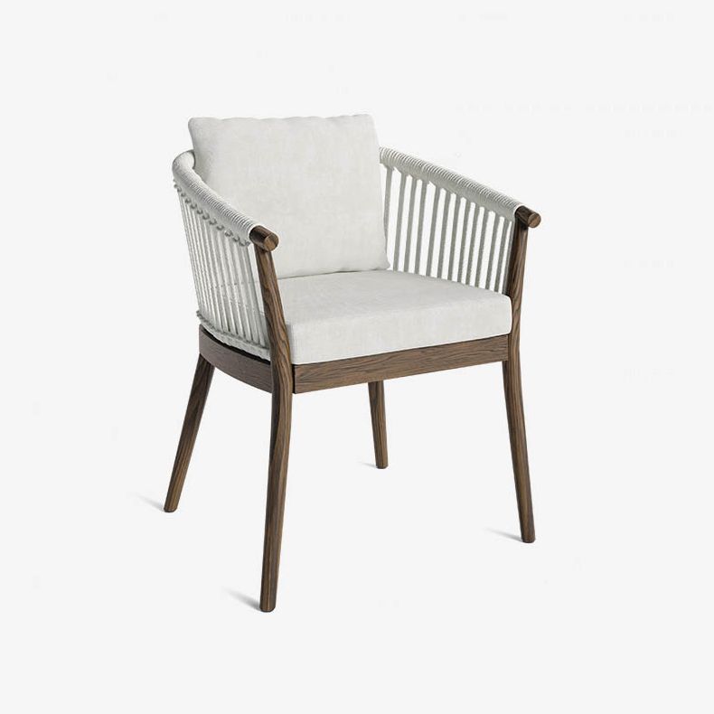 Boho Style Stone Dining Set 1/5/8 Pieces Rectangular Dining Table Set for Outdoor