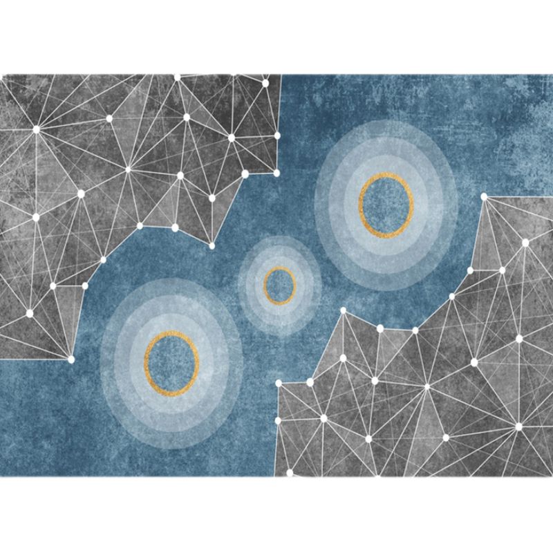 Roze modern tapijten polyester gestreepte binnenkapperd wasbaar tapijt voor woningdecoratie