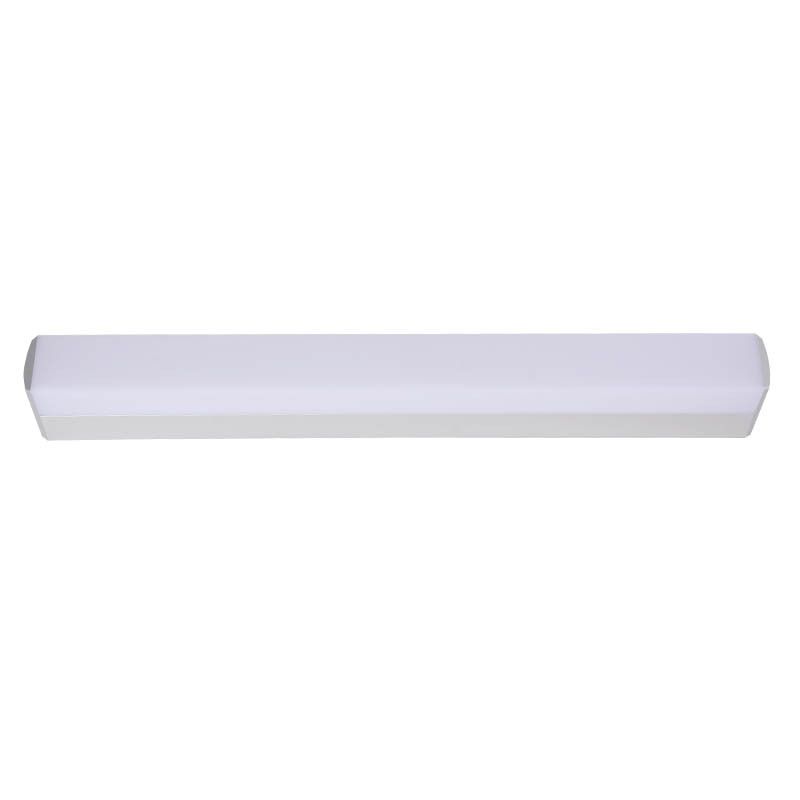 Linear Shade Wall Lighting Modern Style Metal 1 Light Sconce Lamp in Silver