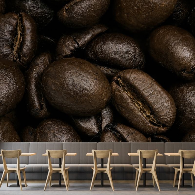 Full Size Coffee Beans Wall Decor for Coffee Shop, Custom Size Available