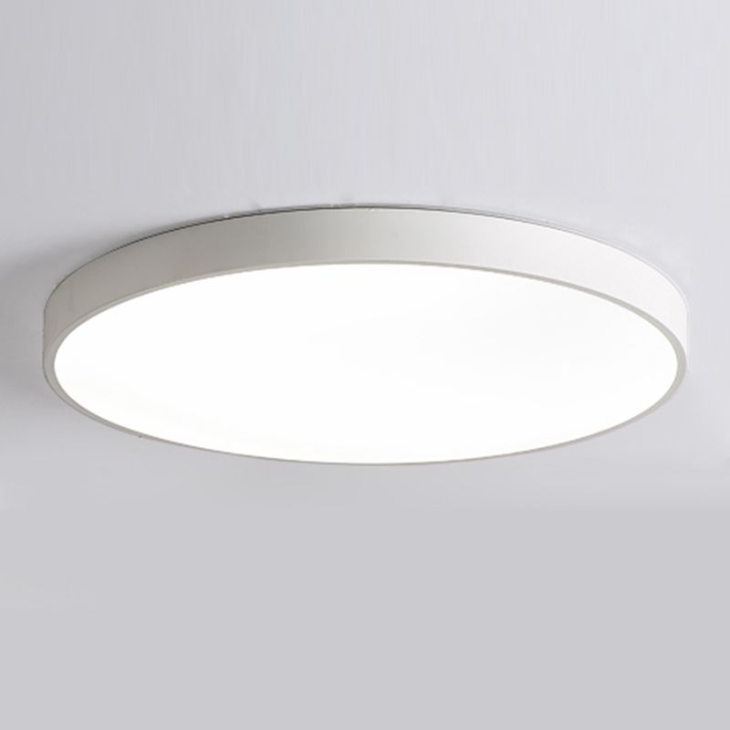 Lámpara de techo blanca, accesorio de techo moderno con 1 luz empotrada para sala de estar