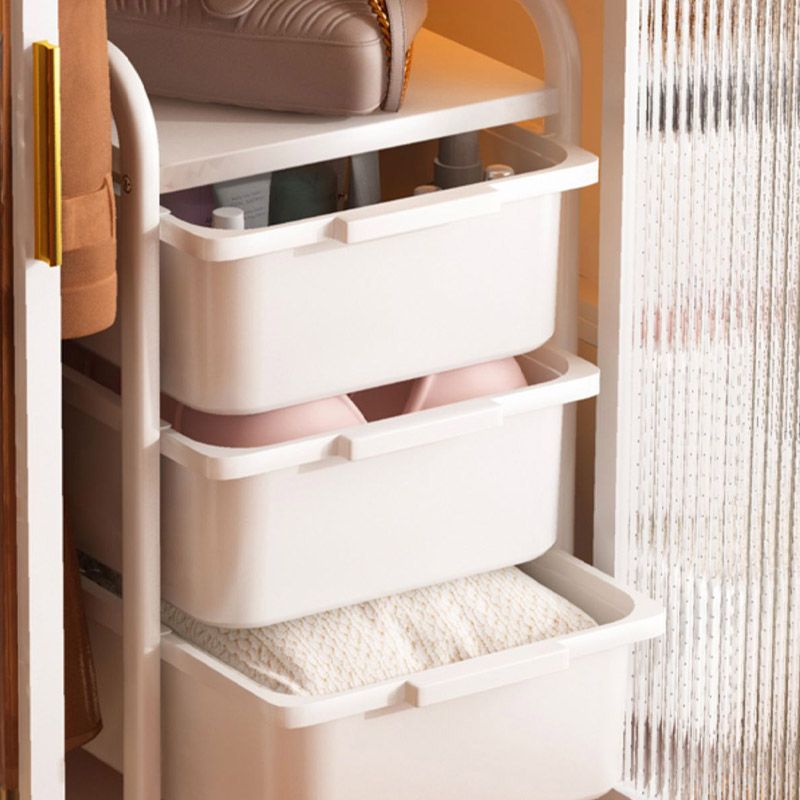 Glass Wardrobe Closet Modern Style Wardrobe Cabinet for Home