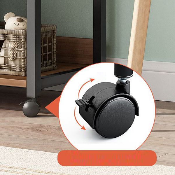 Industrielle offene Etagere -Bücherregal -Stahl -Rahmen -Holzregal -Buchhandel