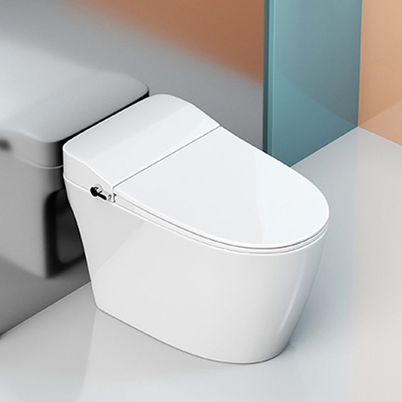 Modern Siphon Jet Toilet Concealed Tank Flush Toilet with Toilet Seat