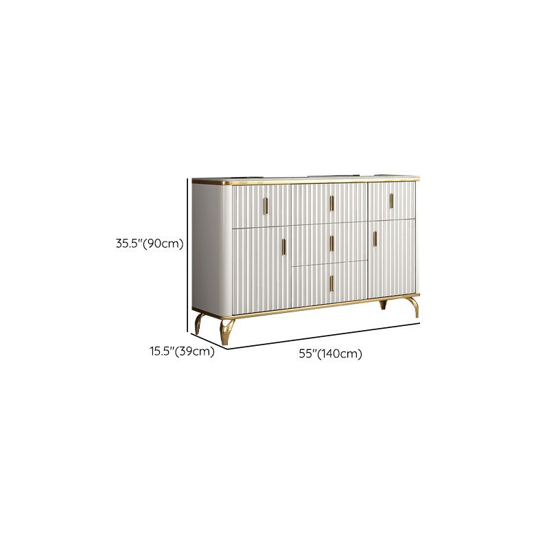 15.21-inch W Contemporary Storage Chest Stone Storage Chest Dresser