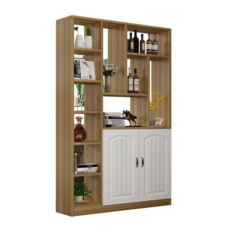Modern Cabinet Water Resistant Wood Accent Cabinet with Doors