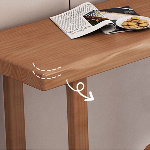 Contemporary Rectangle Pub Dining Set 1/4/7 Pieces Pine Solid Wood Counter Set