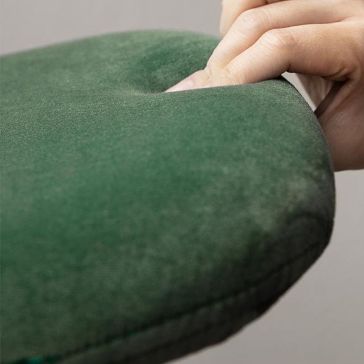 Contemporary Kitchen Side Chair Velvet Armless Dining Chairs