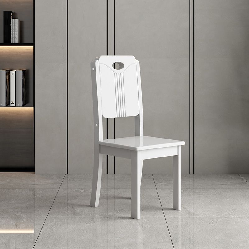 Sedia laterale in stile contemporaneo per curare le sedie accenti senza braccio salariale