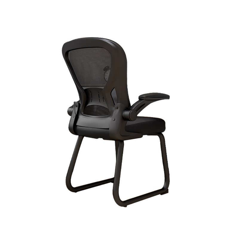 Contemporary Padded Arms Office Chair Ergonomic Desk Chair for Office