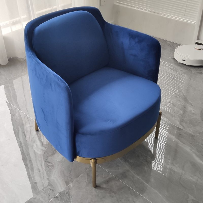 Barrel Chair 29.92" L x 29.52" W x 29.13" H Arms Included Barrel Accent Chair