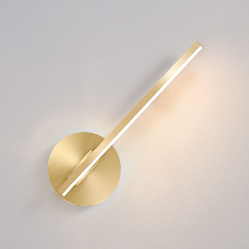 Pivoting Wall Lamps Simplicity Metal 1 Light Wall Light Sconces
