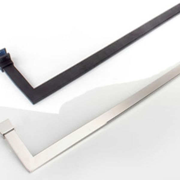 Frameless Transparent Fixed Glass Panel Scratch Resistant Fixed Glass Panel