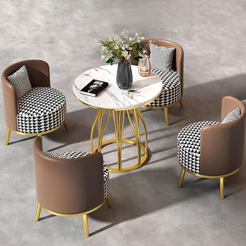 Glam 1/2/5 Pieces Metal Dining Set Dining Furniture Set /Separate Items