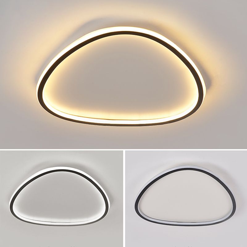 Moderne Flush Mount Light Armaturen Acryl 1 Licht Flush Light Fixtures