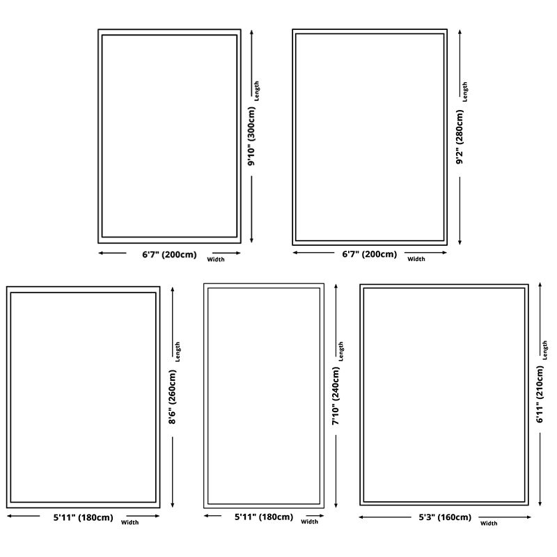 Individuality Triangle Printed Indoor Rug Trendy Contemporary Area Rug Polyester Stain Resistant Carpet for Home Decor