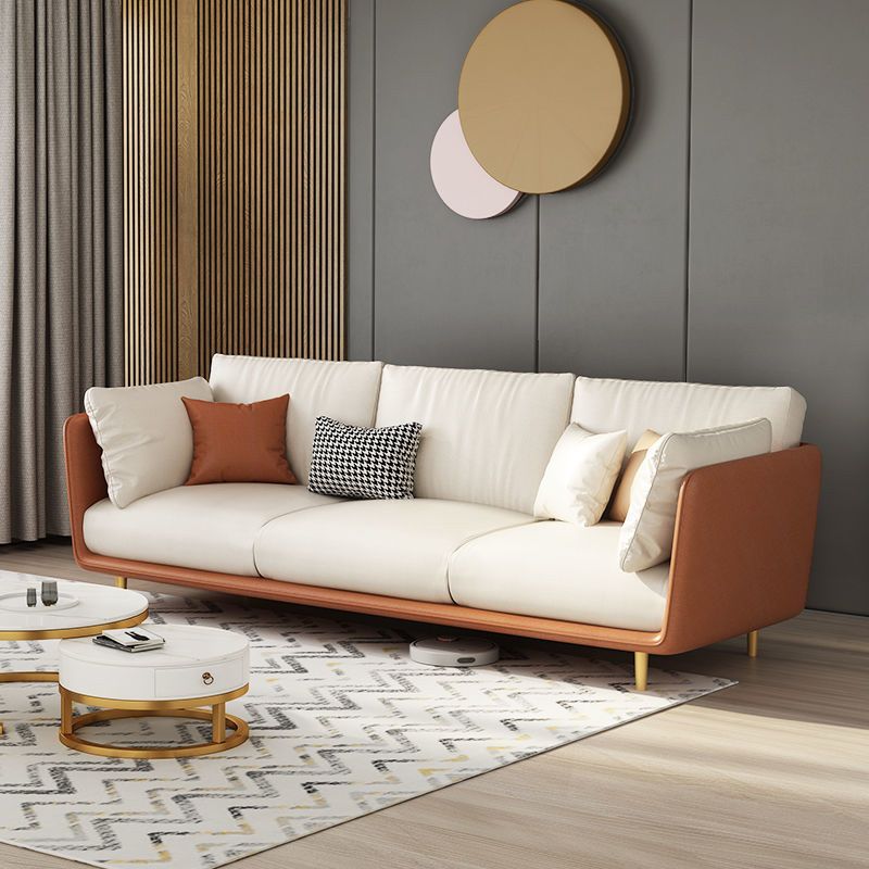 3-seater Living Room Pillow Top Arm Standard Cushions Modern Seating