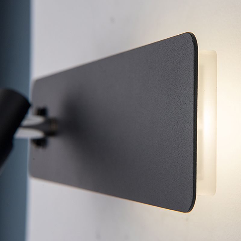 2 Light Led Sconce Light Fixture Simple Wall Light Fixture for Bedroom Reading Lamp