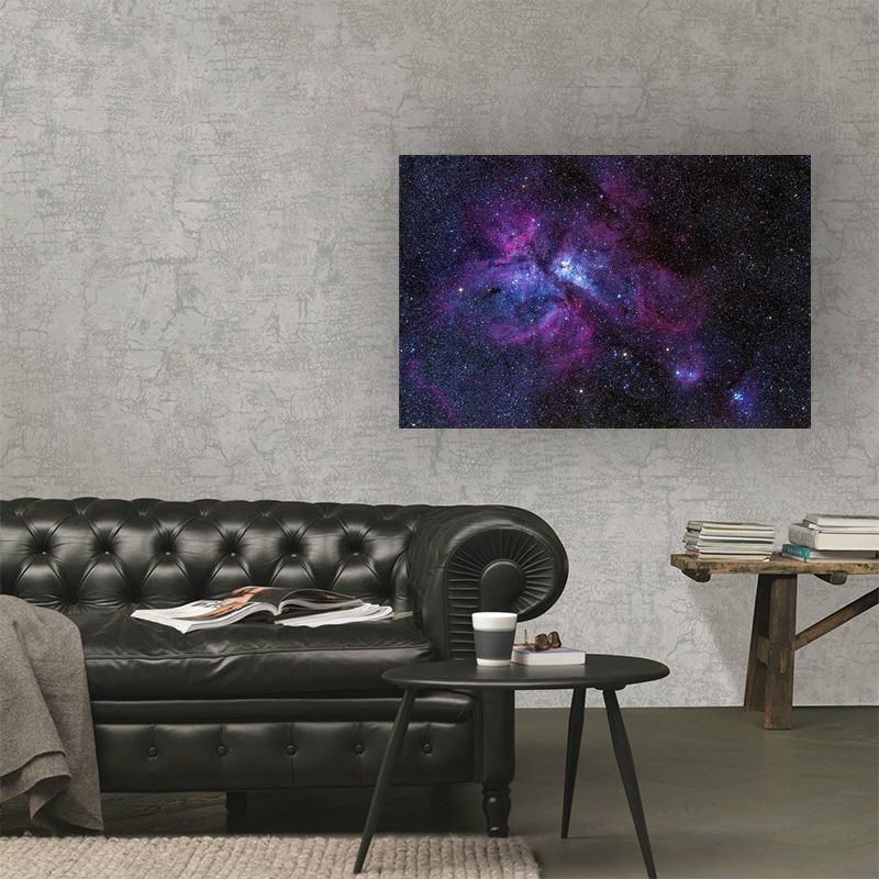 Stunning Milky Way Canvas Print for Sitting Room Universe Scenery Wall Art Decor