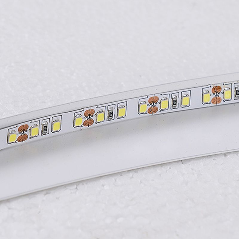 Iluminación colgante LED acrílica LED LED de giro para sala de estudio comedor