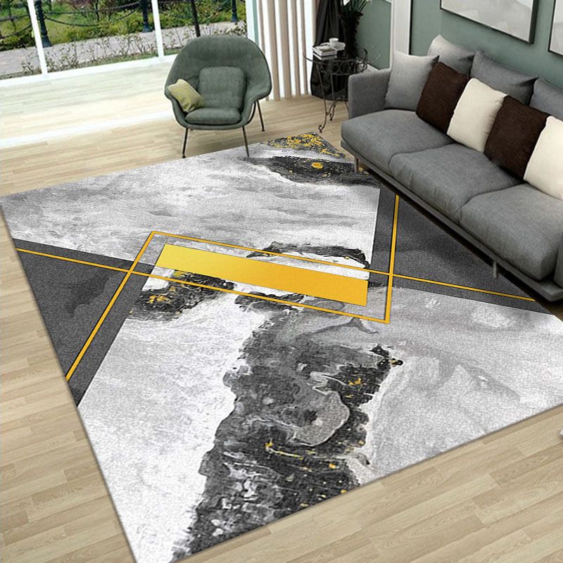 Hellrosa moderner Teppich Color Lump Indoor-Teppich, waschbarer Teppich für die Inneneinrichtung