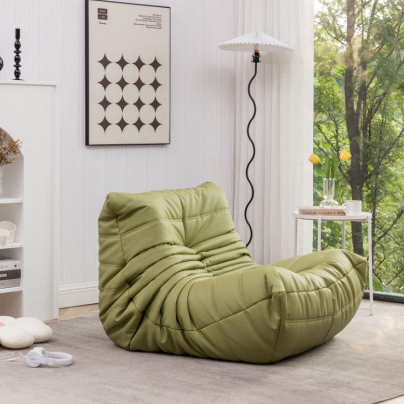 Modernistic Tufted Cushions Armless Living Room Standard Seating