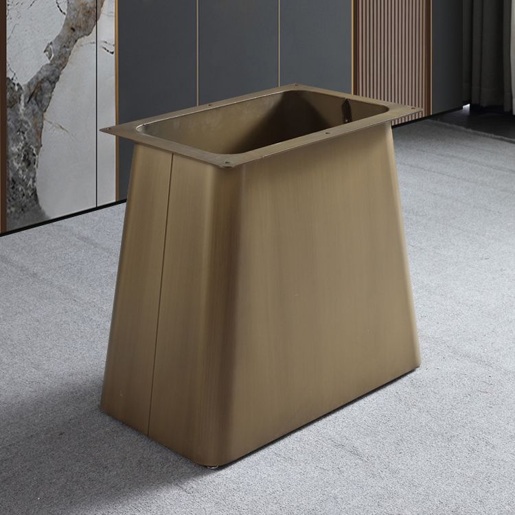 1/4/5/7 Pcs Metal Glam Style Dining Room Set with Rectangle Table Dining Set