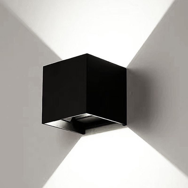 Modern Square Wall Lamp Simplicity Metal Wall Mounted Light Fixture
