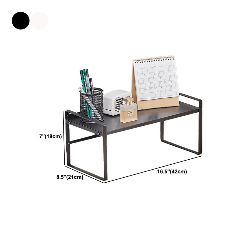 Modern Metal Bookcase, Geometric Bookshelf for Any Room, 8.5" W