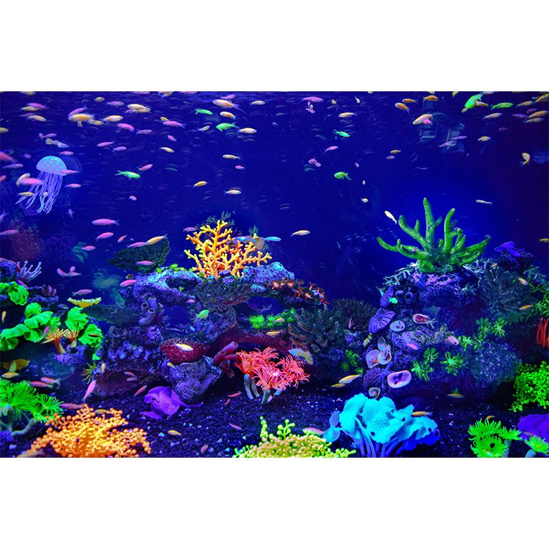 Photography Stain Resistant Underwater Wallpaper Living Room Wallpaper