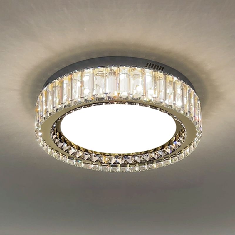 Nouveau cristal moderne encastré luminaire or LED encastré pour la chambre à coucher