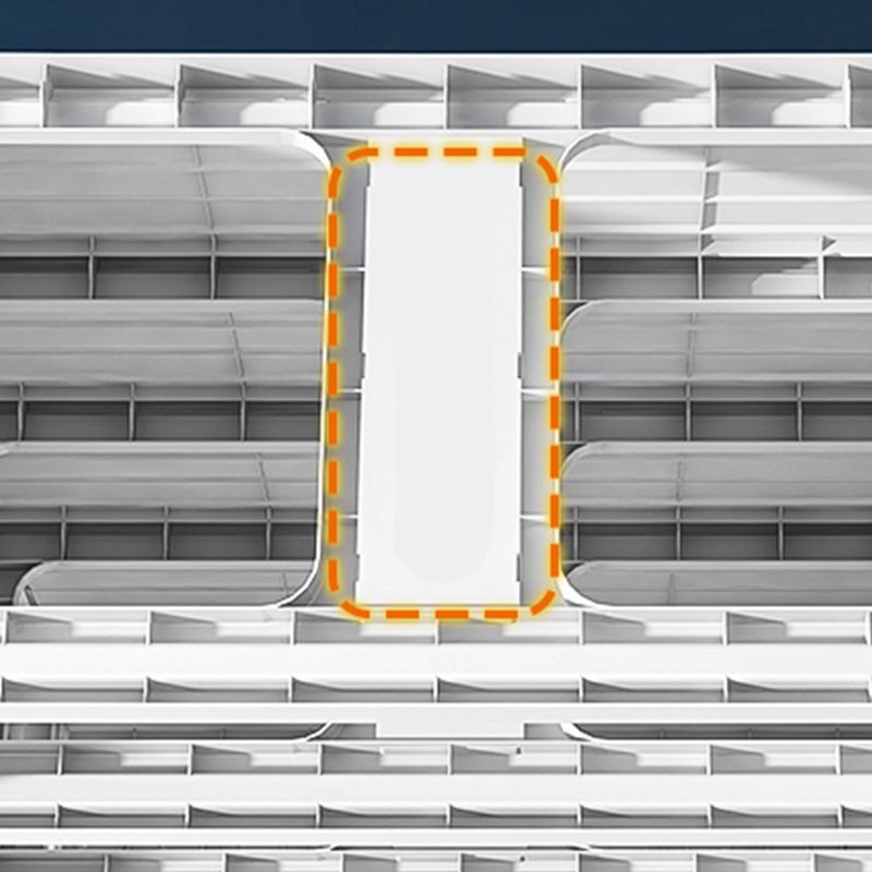 Modern Style Non-Hanging Armoire Plastic Home Storage Cabinet with Drawers