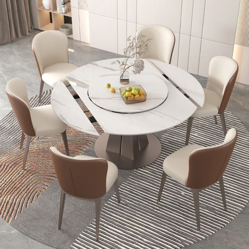 Modern 1/3/4//5/7/9 Pieces Dining Set Sintered Stone Dining Table Set for Home