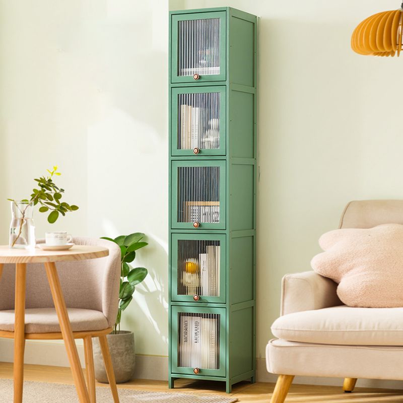 Mid-Century Modern Accent Cabinet Rectangle Straight Legs Storage Cabinet